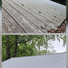 CLEANING-A-METAL-ROOF-AND-HOUSE-SIDING-IN-DAWSONVILLE-GA 2