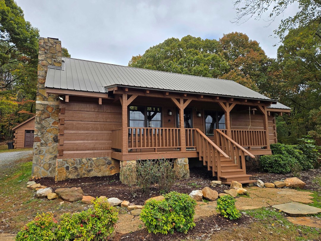METAL ROOF CLEANING JOB IN DAWSONVILLE, GA