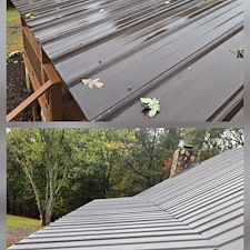 METAL-ROOF-CLEANING-JOB-IN-DAWSONVILLE-GA 2